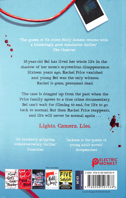 The Reappearance of Rachel Price by Holly Jackson