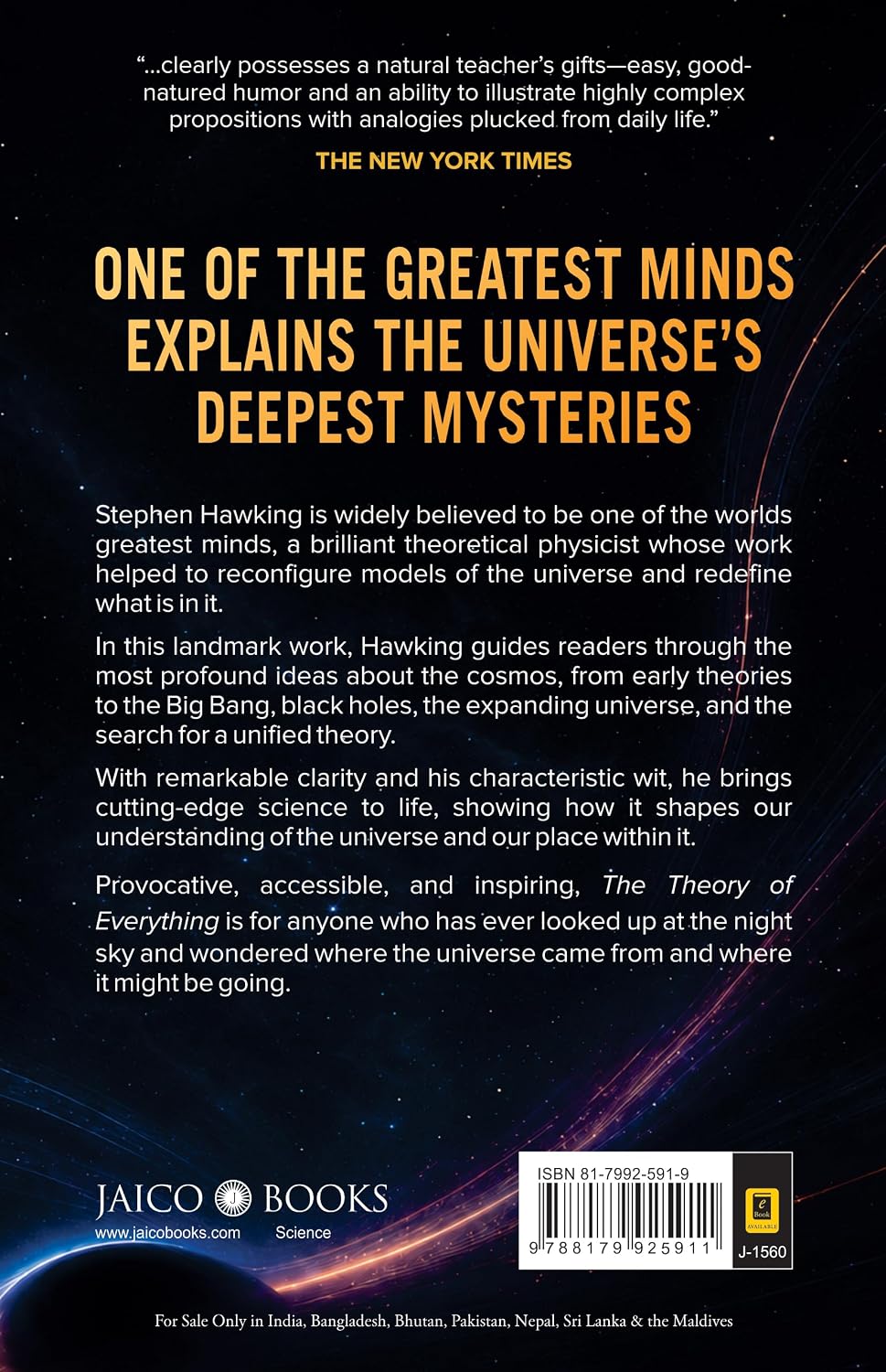 The Theory of Everything