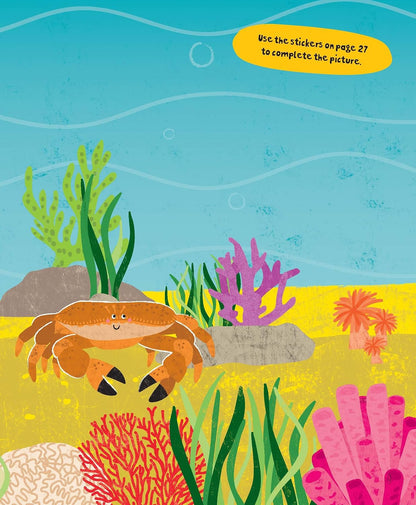 Under the Sea Sticker Book: With Over 150 Stickers!