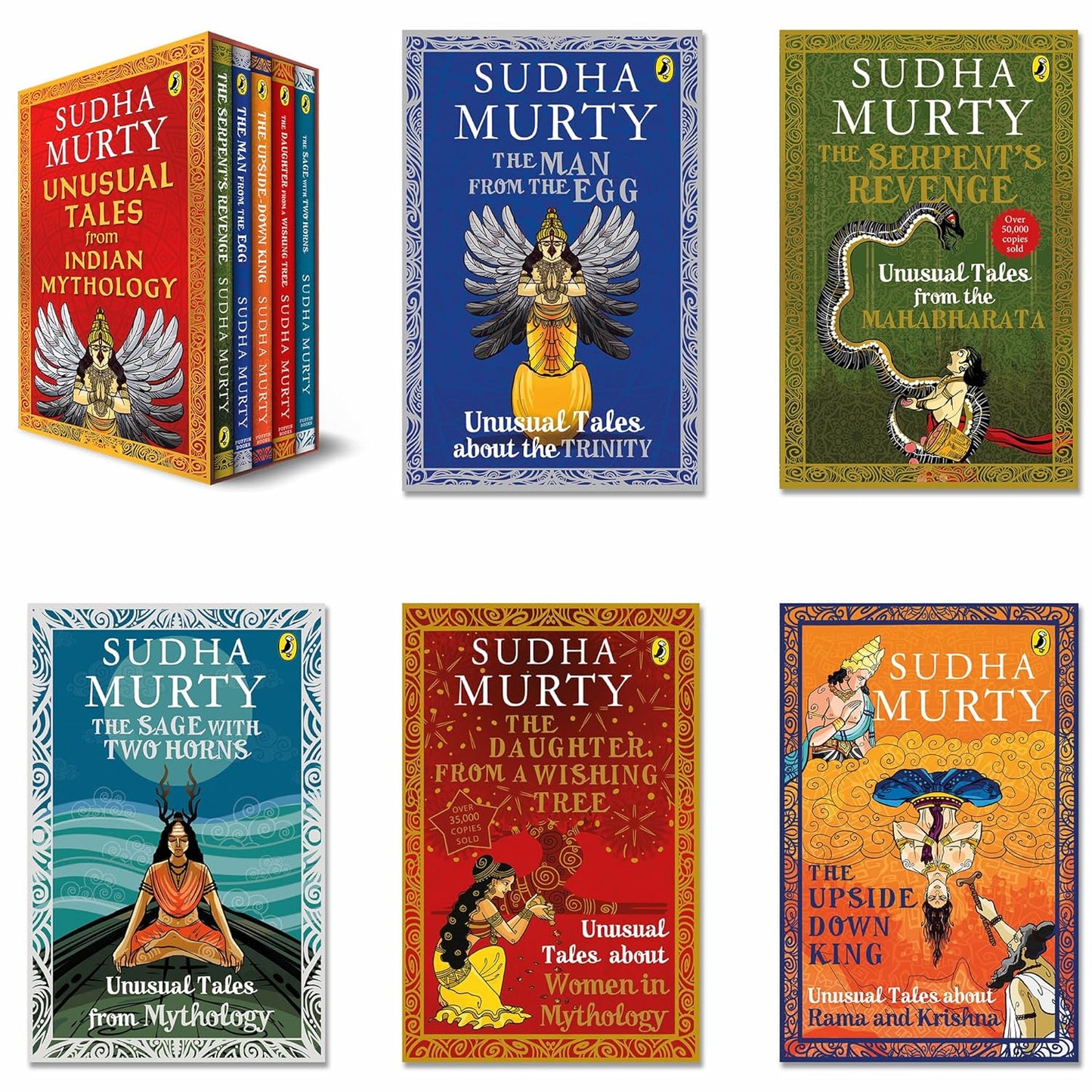 Unusual Tales from Indian Mythology: Set of 5 Books
