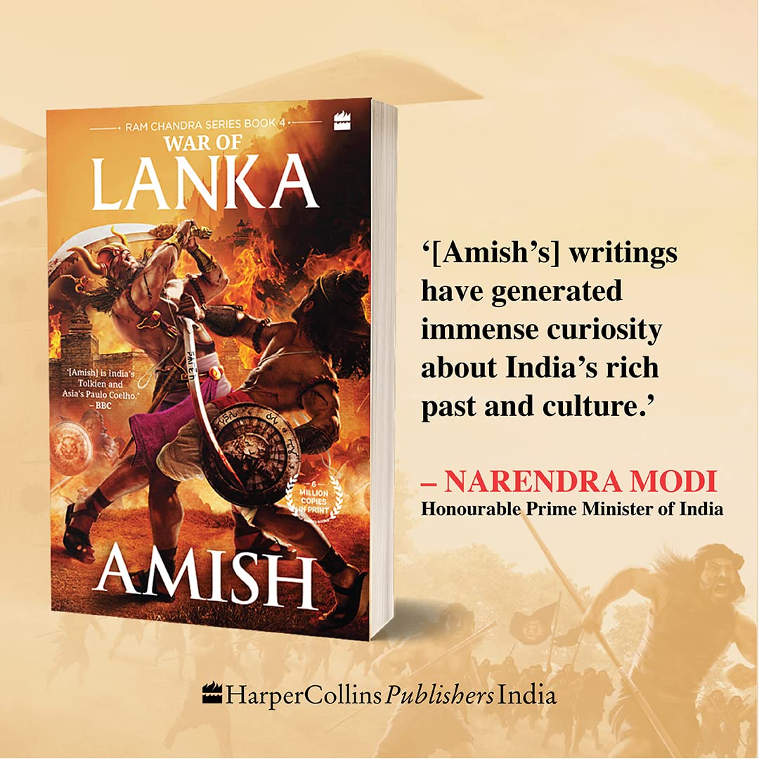 War of Lanka — Ram Chandra Series Book 4 | Amish Tripathi