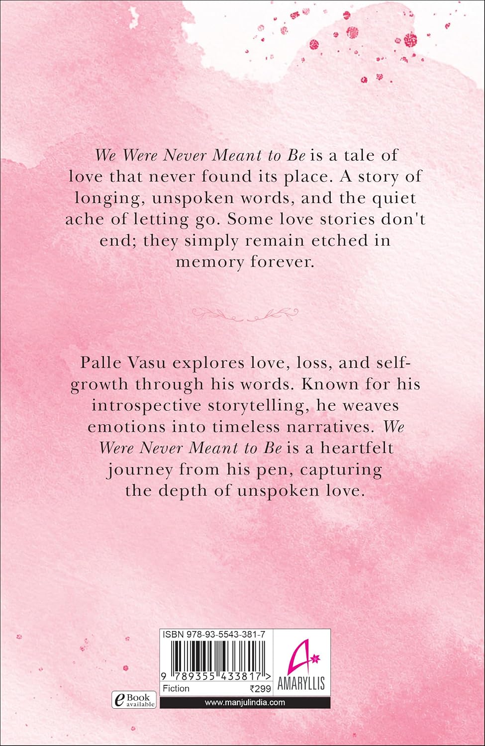 We Were Never Meant to Be