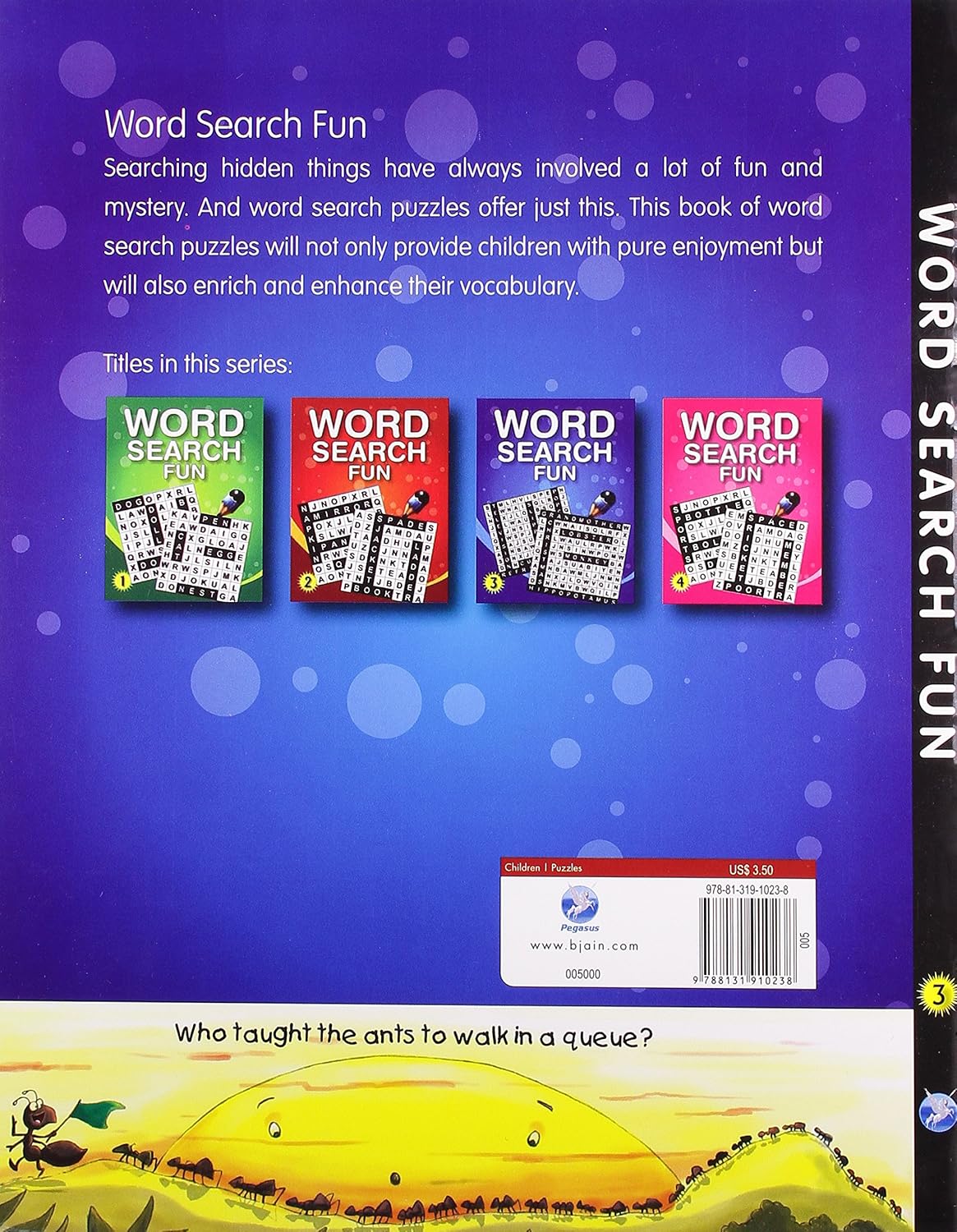 Word Search Fun 3 Activity Book