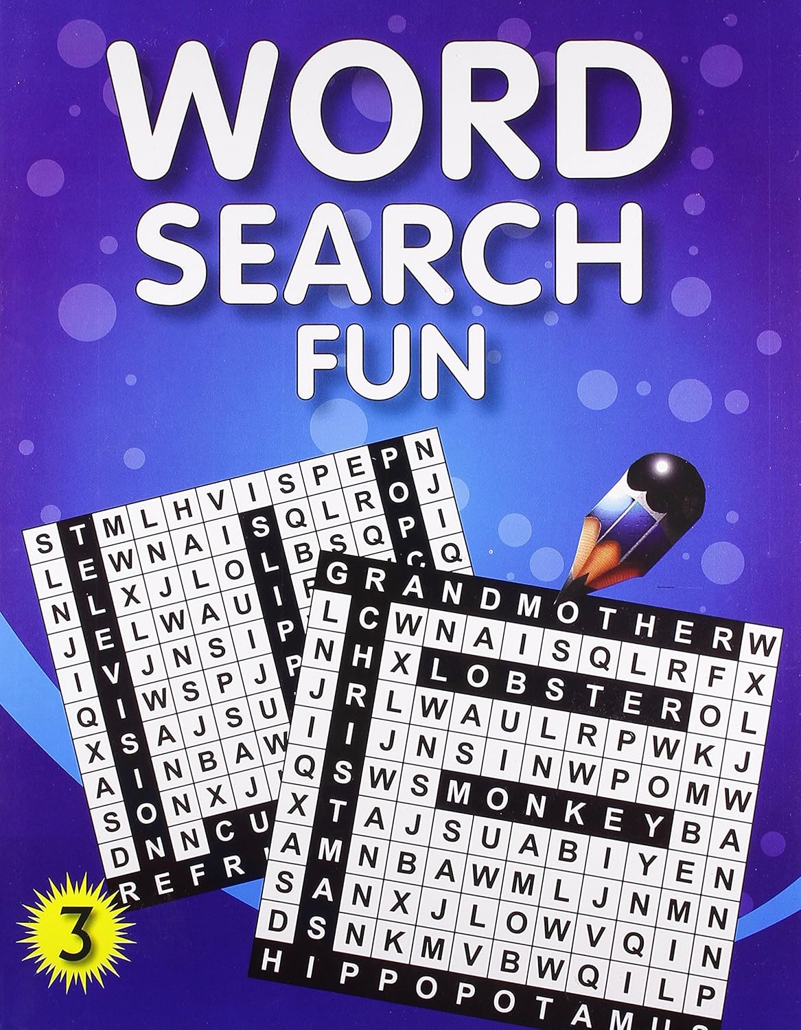 Word Search Fun 3 Activity Book