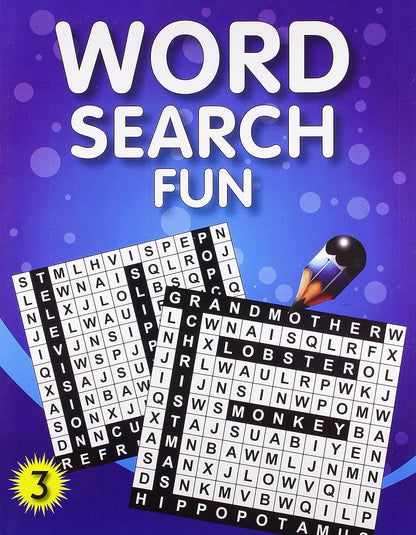 Word Search Fun 3 Activity Book