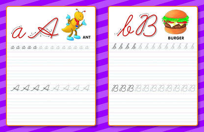 Write & Learn: Cursive Alphabets